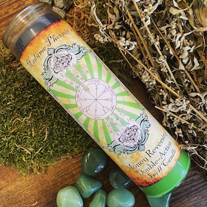 Money Reversing Double Action Spell Candle *** MONEY
