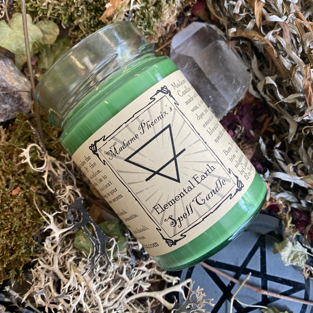 Elements Magic Altar Spell Candle - Etsy