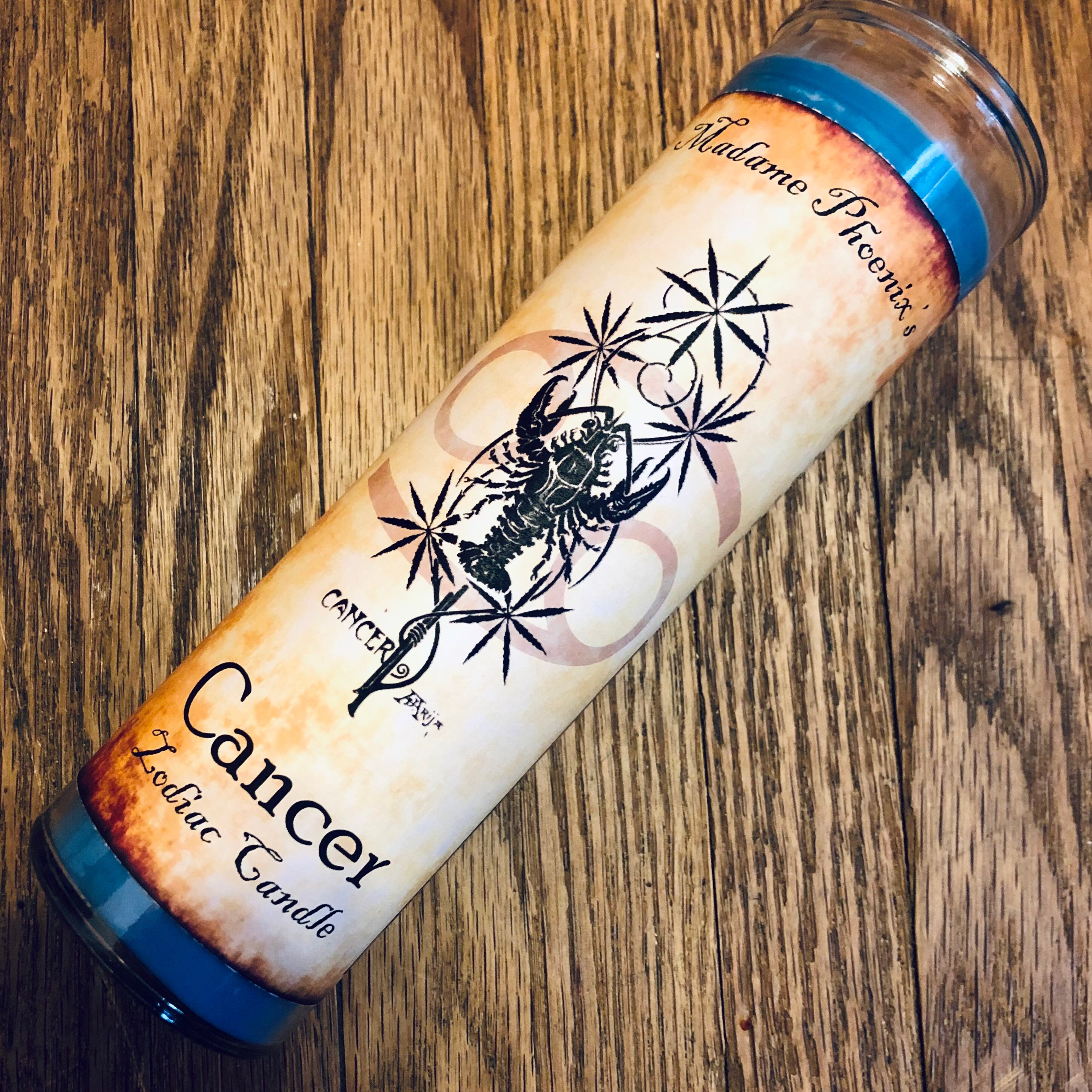 Zodiac Magic Spell Bougie Astrologique Signe de Cancer