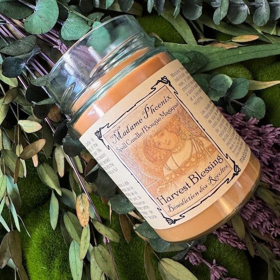 Harvest Blessing Fall Equinox Spell Candle