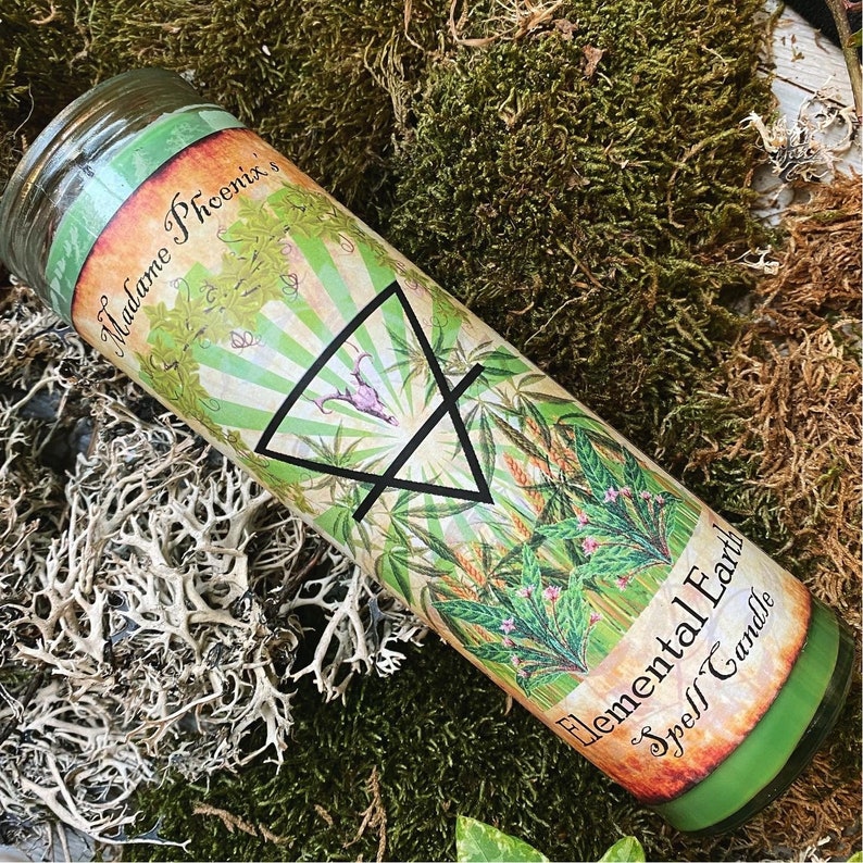Elemental Magic Spell Candles - Etsy Canada