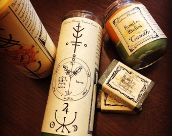 Custom Made 7 Day Spell Candles