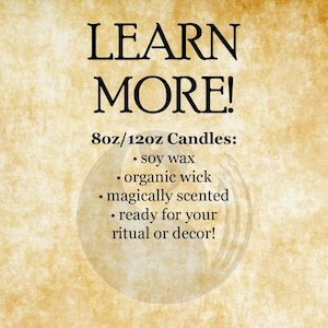 Harvest Blessing Fall Equinox Spell Candle image 3