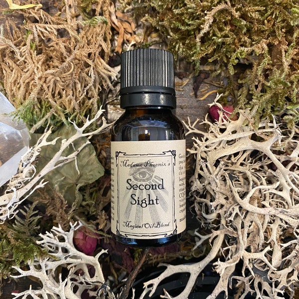 Second Sight Magical Psychic Enhancement Anointing Oil