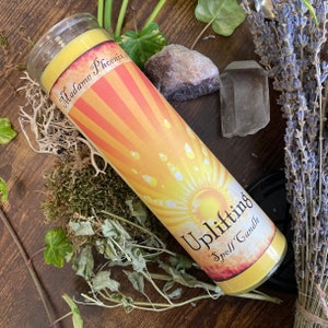 Uplifting Magic Spell Aromatherapy 7 Day Candle