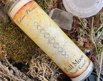 Full Moon Magic 7 Day Spell Candle