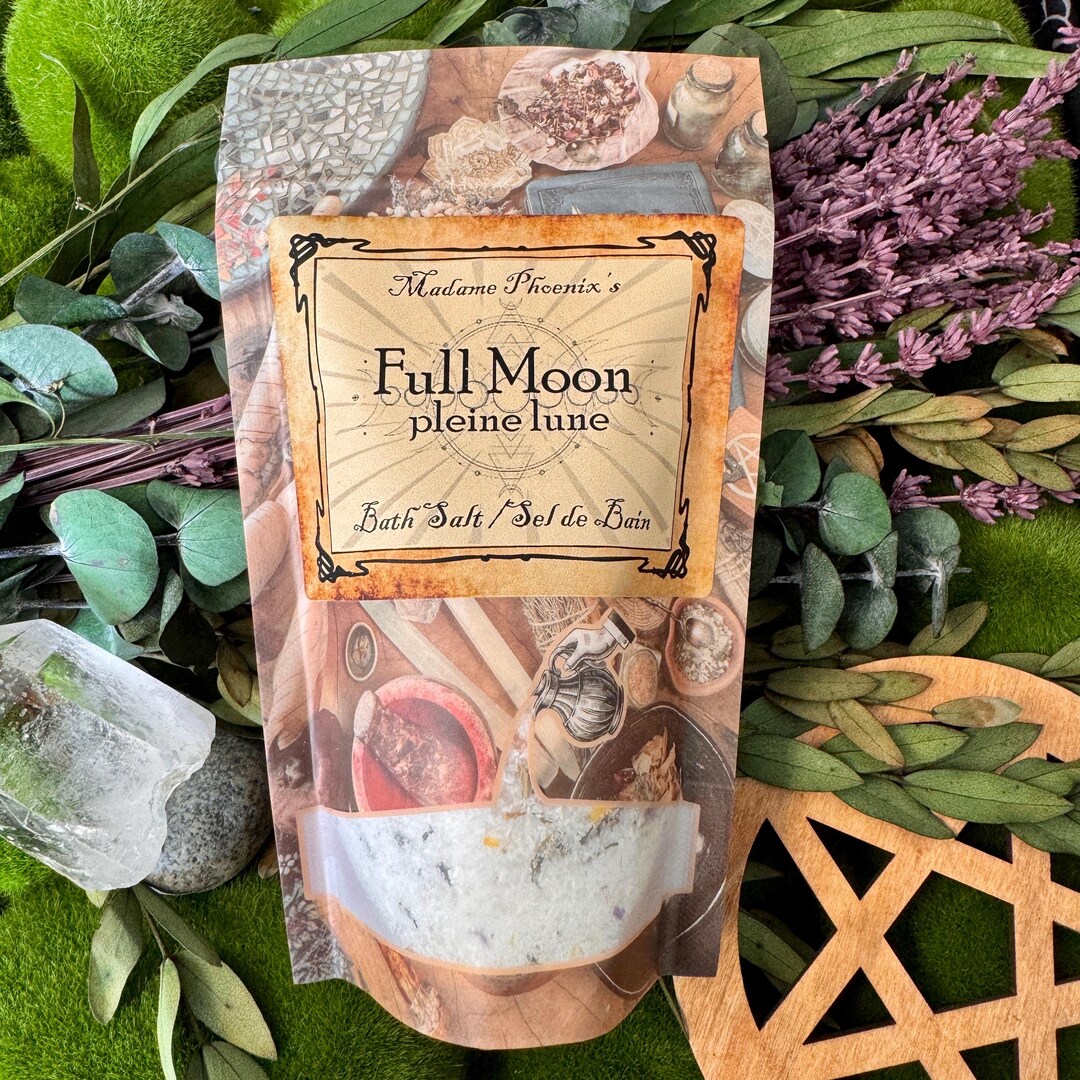 Full Moon Bath Salts - Etsy