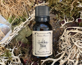 Lucky Star anointing spell ritual oil