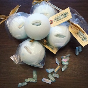 Blue Moon Crystal Bath Bombs