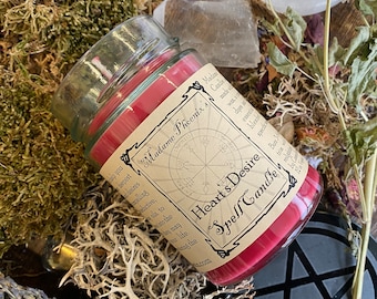 Hearts Desire Love Magic Candle