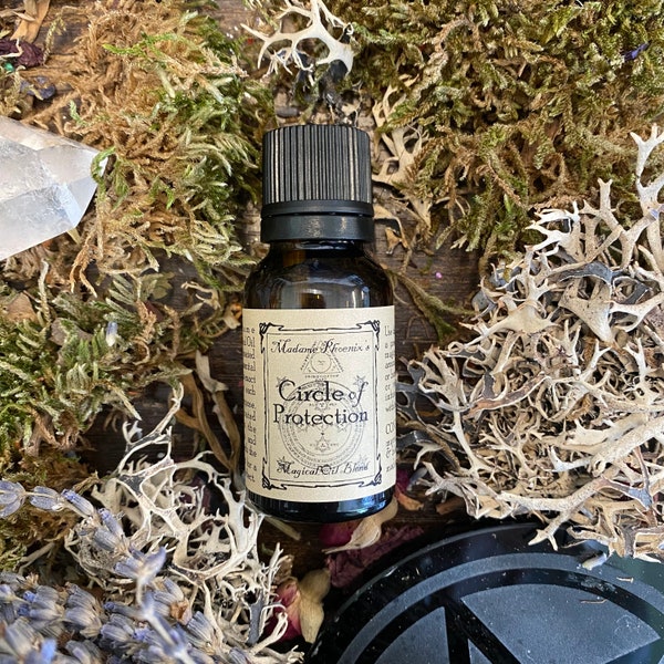 Circle of Protection Magic Spell Oil