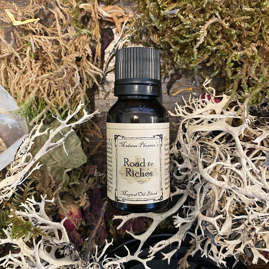 Road to Riches Magical Prosperity Spell Oil - Etsy