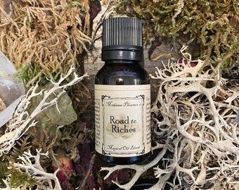 Road to Riches Magical Prosperity Spell Oil