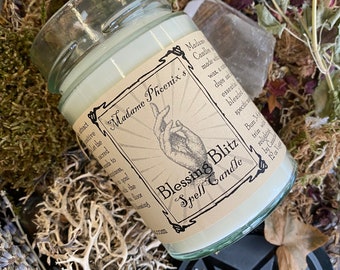 Blessing Blitz Magic Spell Candle