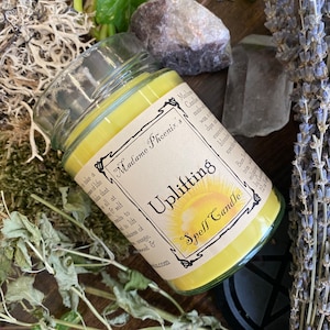 Uplifting Magic Spell Aromatherapy Candle