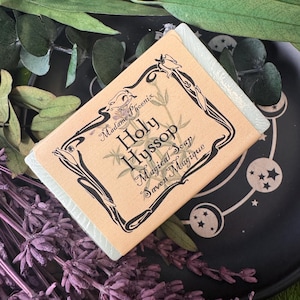 Holy Hyssop Spiritual Cleansing Bar Soap
