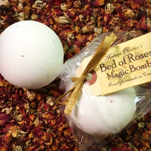 Bed of Roses All Natural Bath Bomb