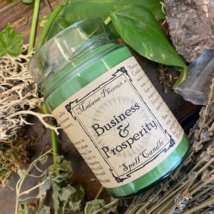 Business Prosperity Spell Candle