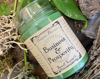 Business Prosperity Spell Candle