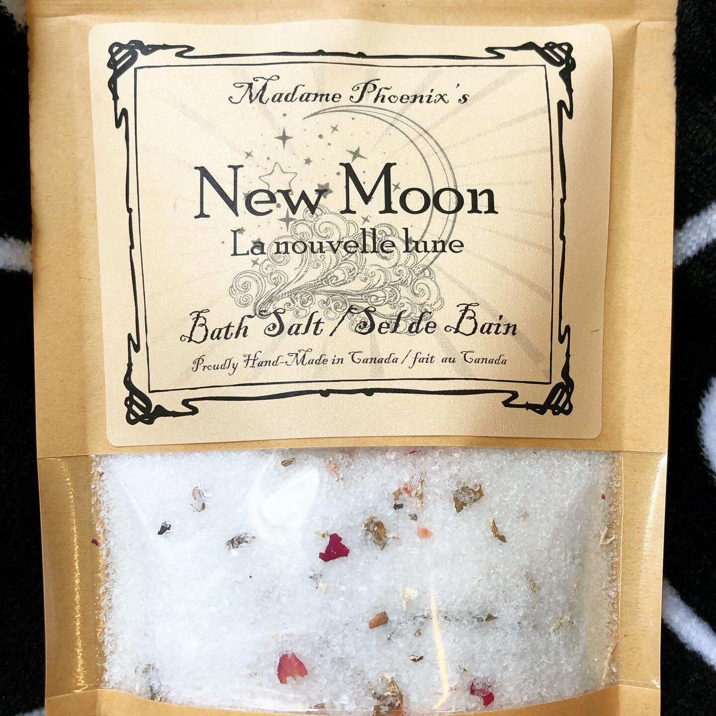 New Moon Bath Salts Etsy UK