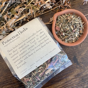 Magical herb blends protection