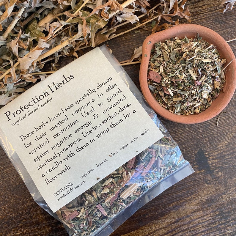Magical herb blends protection