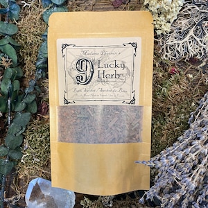 9 Luck Herb Spiritual Bath Sachet