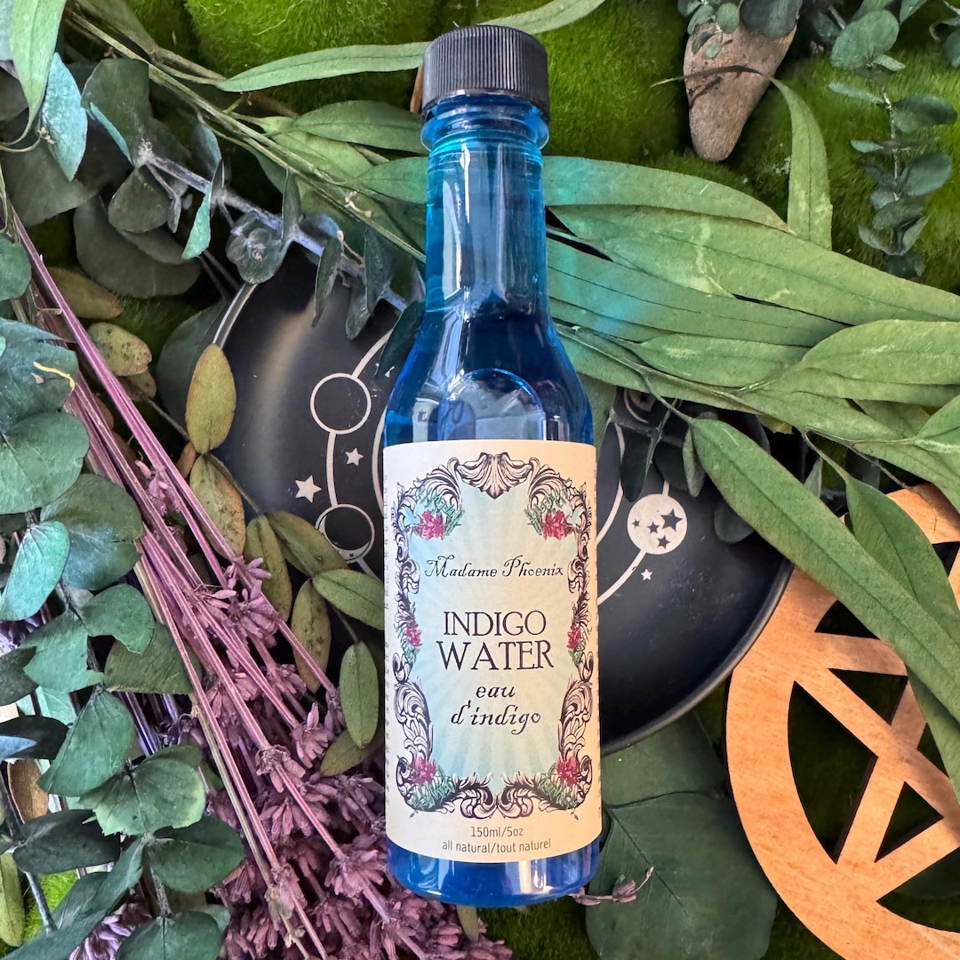 5oz Indigo Water for Spiritual Cleansing and Purification - Etsy
