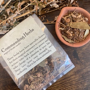 Magical herb blends commanding