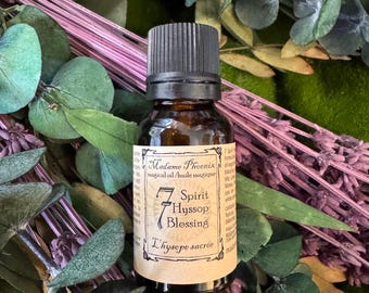 7 Holy Hyssop Annointing Oil