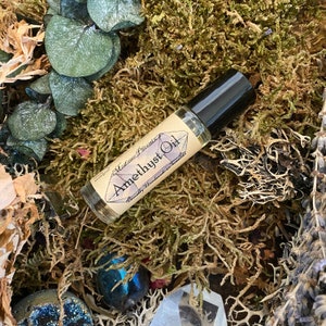 Crystal Amethyst Roller Oil