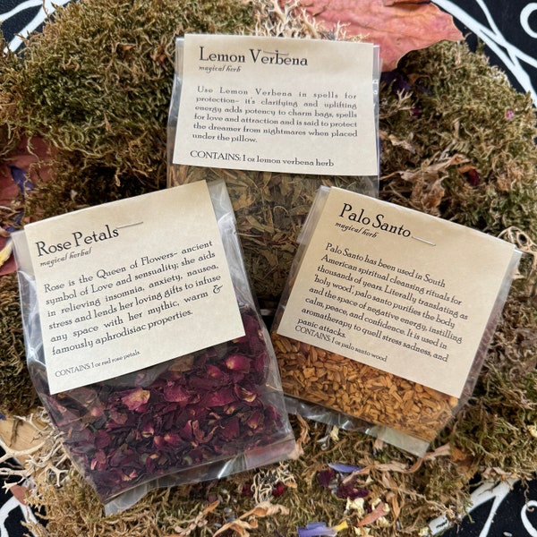 Herbs for making your own magic!