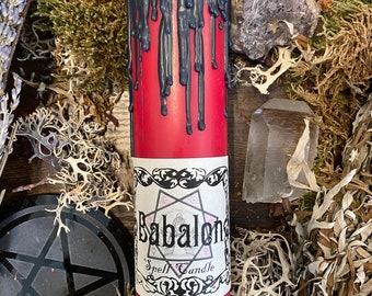 Babalon Scarlet Woman Ritual Spell Candle