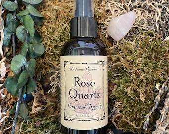 Rose Quartz Crystal Room Spray