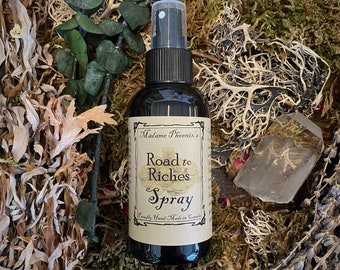 Road to Riches Magical Spray/ smokeless smudge incense/cologne