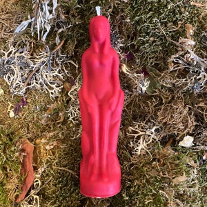 Figure Candles (female) for Spells and Altars