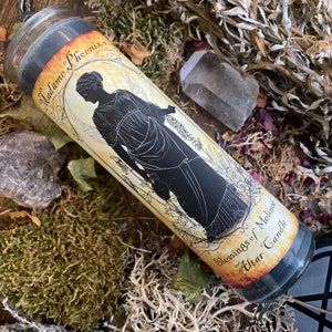 Melinoë goddess altar candle