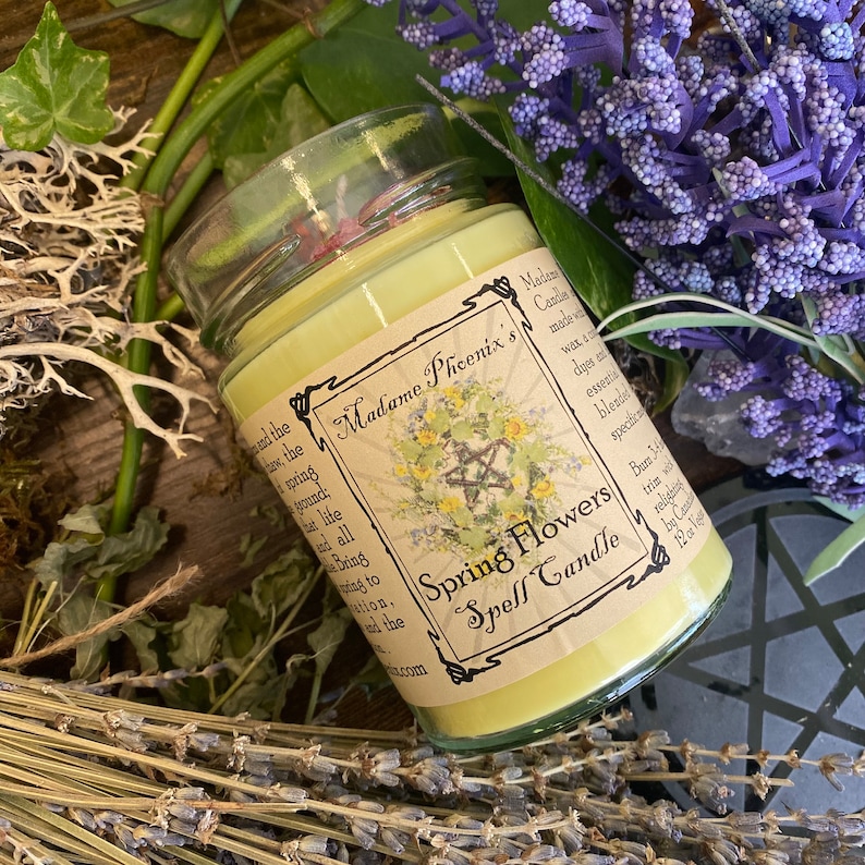 TheMadamePhoenix Spring Blessings Candle