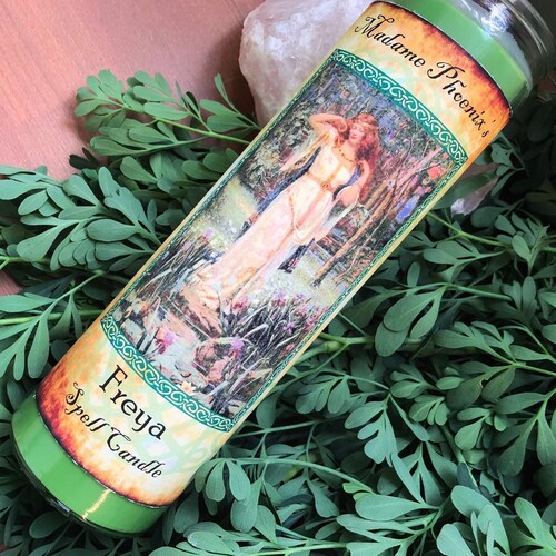 Athena Goddess Altar Shrine Ritual Candle Etsy