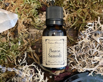 Baron Samedi Cemetery Offering Ritual Spell Oil