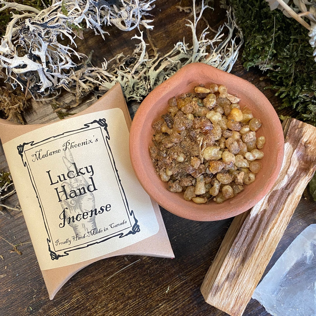 Lucky Hand Good Luck Magic Spell Incense - Etsy