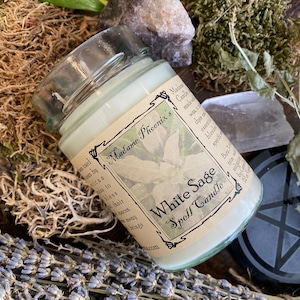 Reinigings- en zegenkaars witte salie