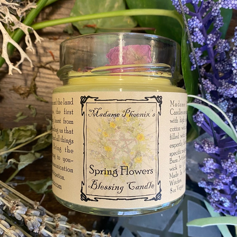 TheMadamePhoenix Spring Blessings Candle - Thumbnail 2