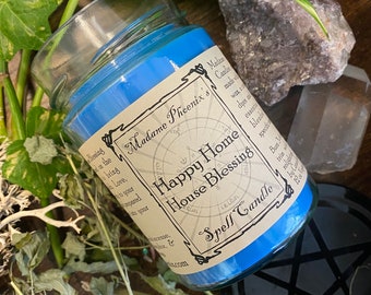 Happy Home House Blessing Spell Candle