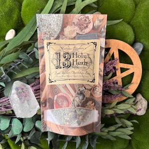 13 Holy Herb Spiritual Bath Sachet