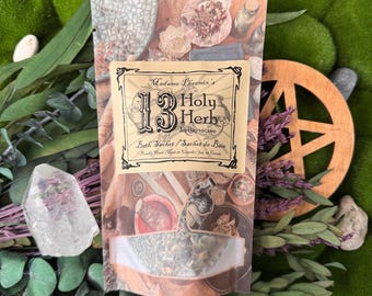 13 Holy Herb Spiritual Bath Sachet