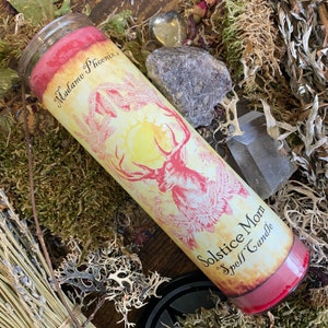 Solstice Morn Yule Ritual Spell Candle