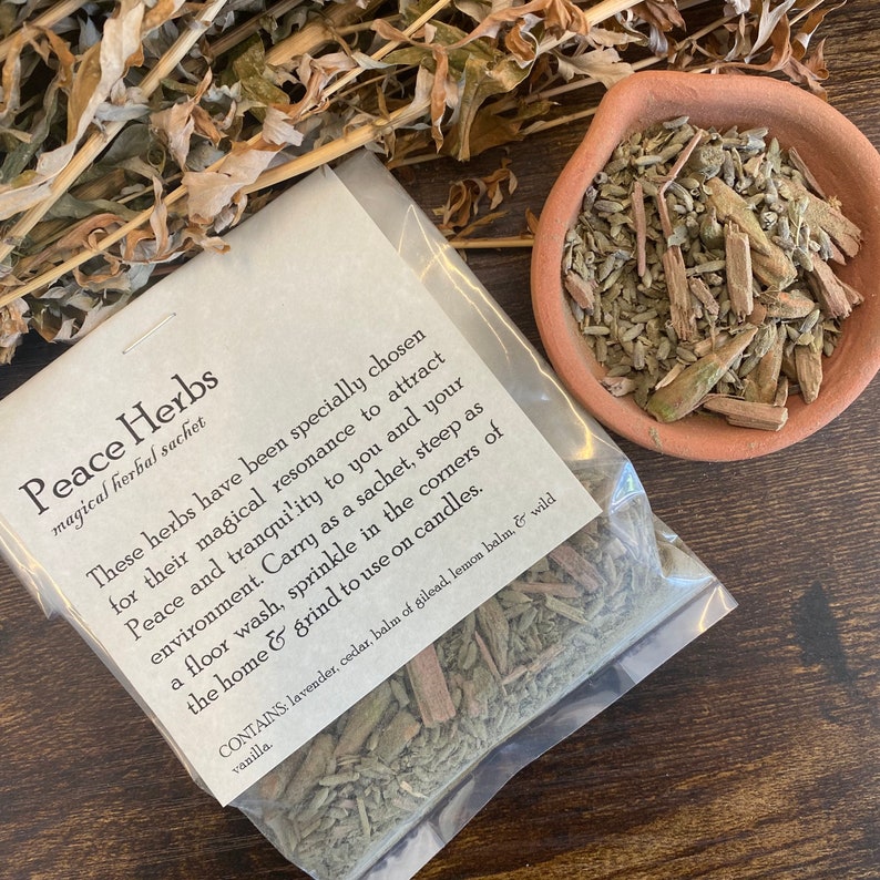 Magical herb blends peace