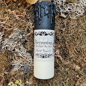 Reversing Tall Pillar Candle