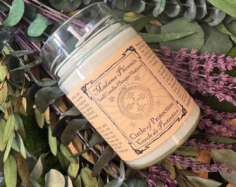 Circle of Protection Magic Spell Candle